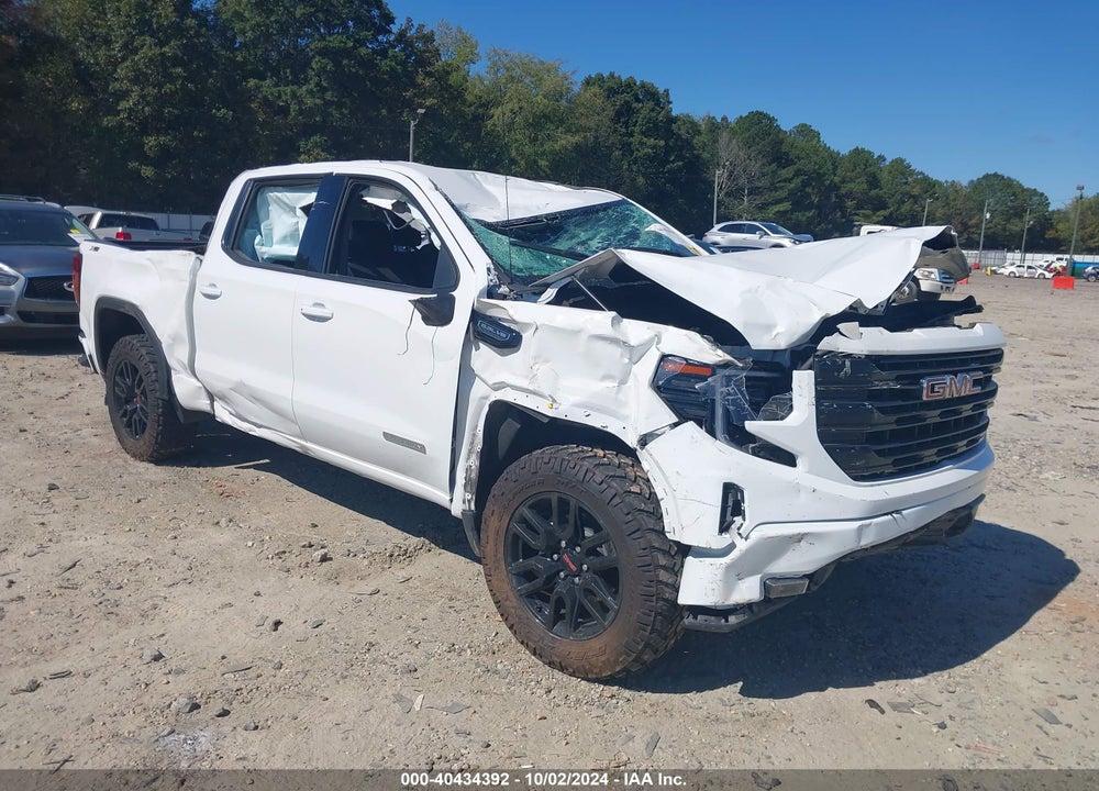 2023 GMC SIERRA 1500 4WD SHORT BOX ELEVATION WITH 3SB VIN: 1GTUUCED5PZ159766