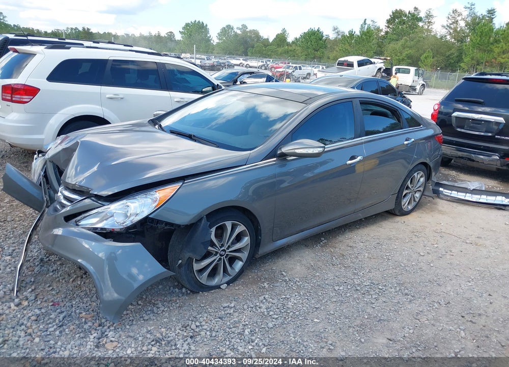 2014 HYUNDAI SONATA LIMITED 2.0T VIN: 5NPEC4AB6EH821005