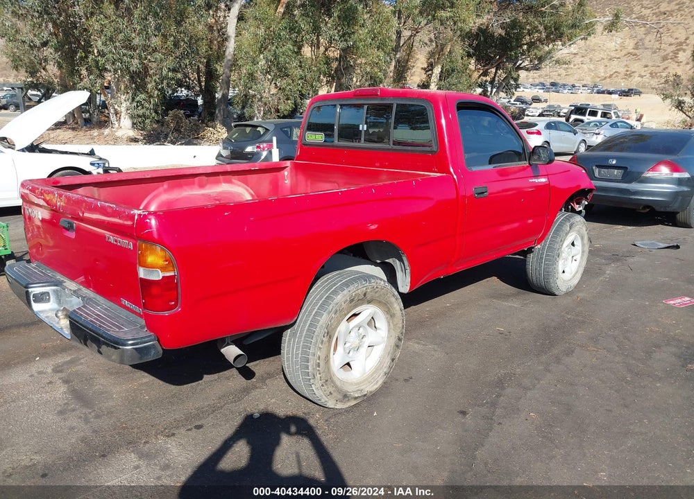 2000 TOYOTA TACOMA PRERUNNER VIN: 4TANM92N7YZ640202