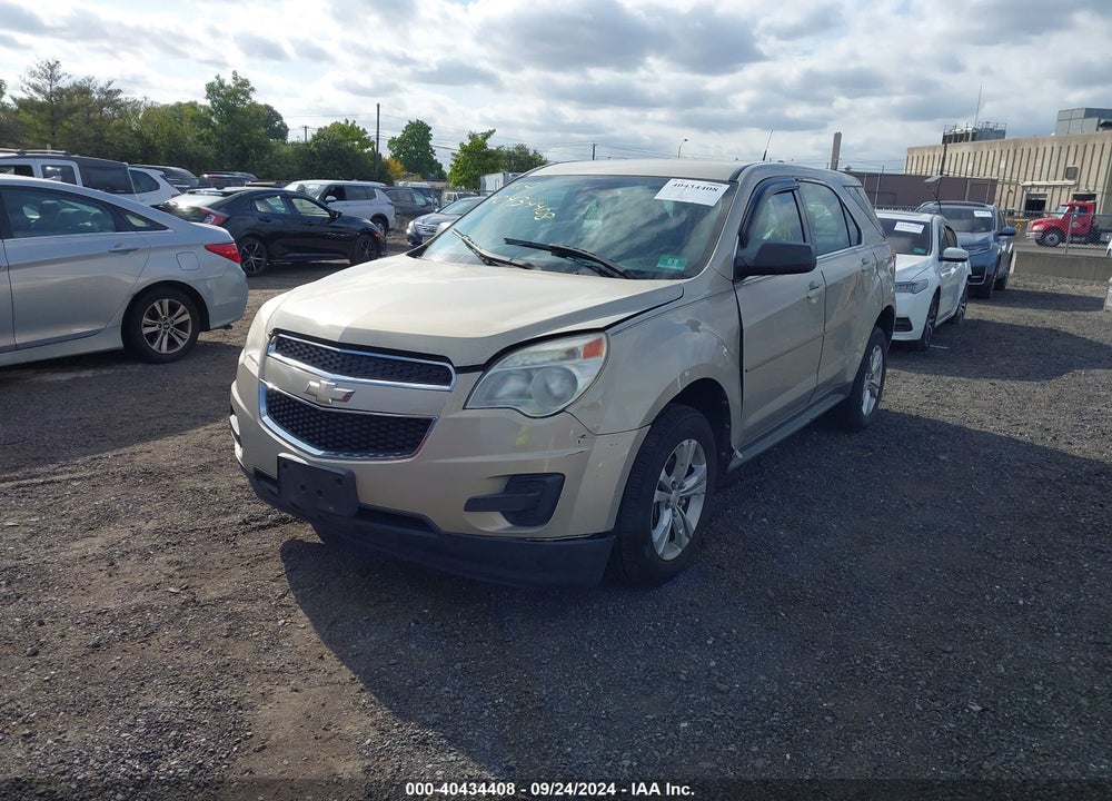 2012 CHEVROLET EQUINOX LS VIN: 2GNALBEK7C6233006
