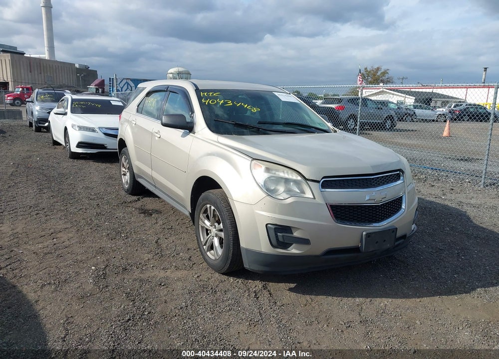 2012 CHEVROLET EQUINOX LS VIN: 2GNALBEK7C6233006