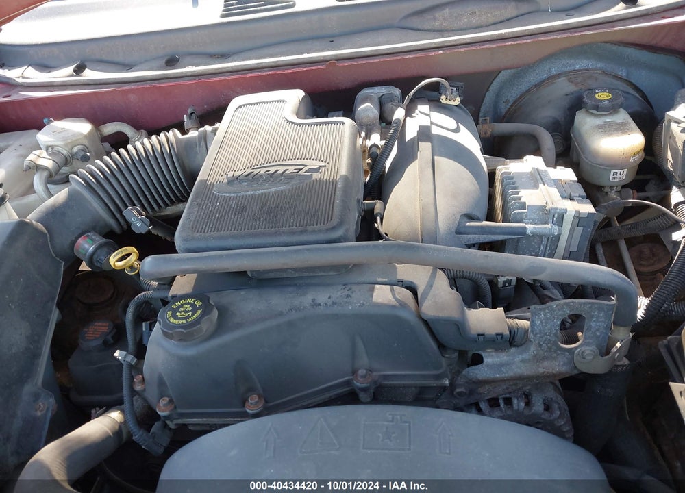 2002 CHEVROLET TRAILBLAZER LT VIN: 1GNDT13S522367843
