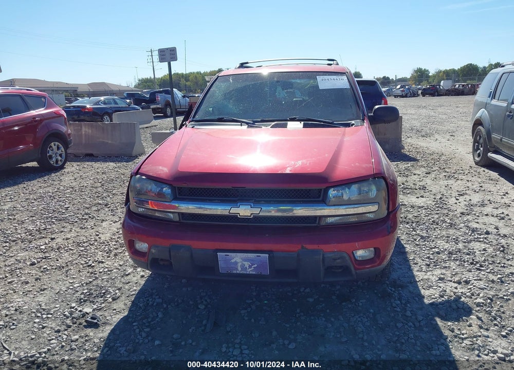 2002 CHEVROLET TRAILBLAZER LT VIN: 1GNDT13S522367843
