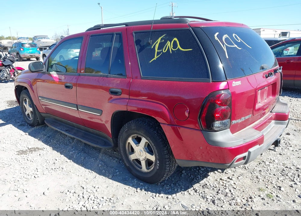 2002 CHEVROLET TRAILBLAZER LT VIN: 1GNDT13S522367843