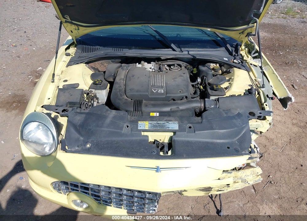 2002 FORD THUNDERBIRD VIN: 1FAHP60A52Y107405