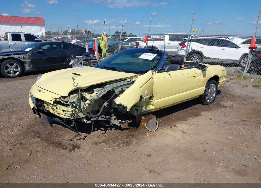 2002 FORD THUNDERBIRD VIN: 1FAHP60A52Y107405