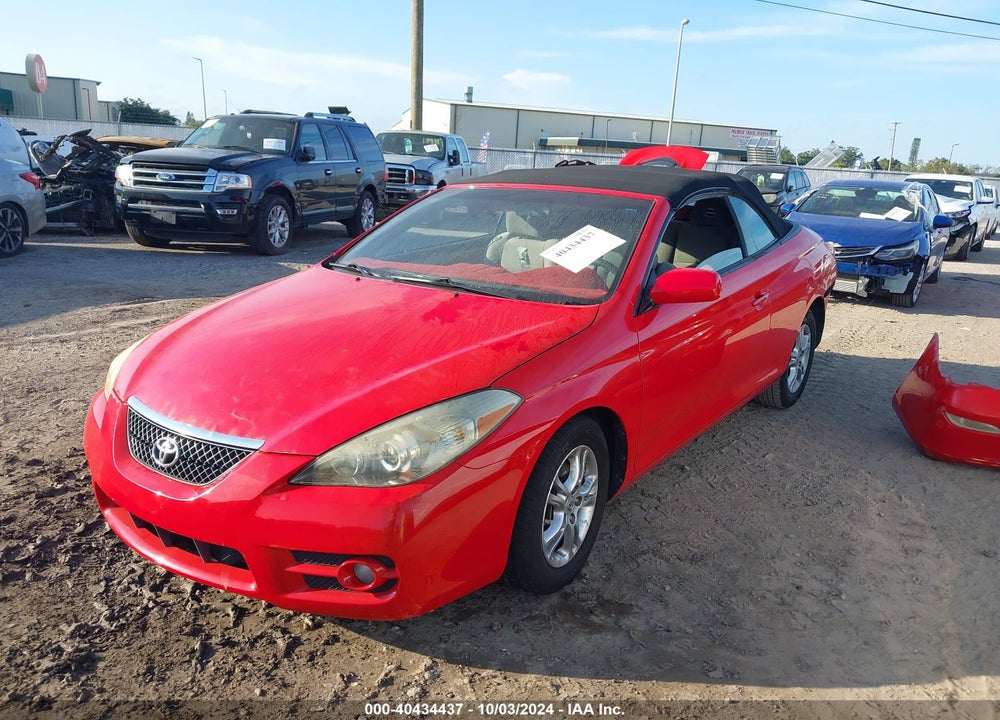 2008 TOYOTA CAMRY SOLARA SE VIN: 4T1FA38P78U146048