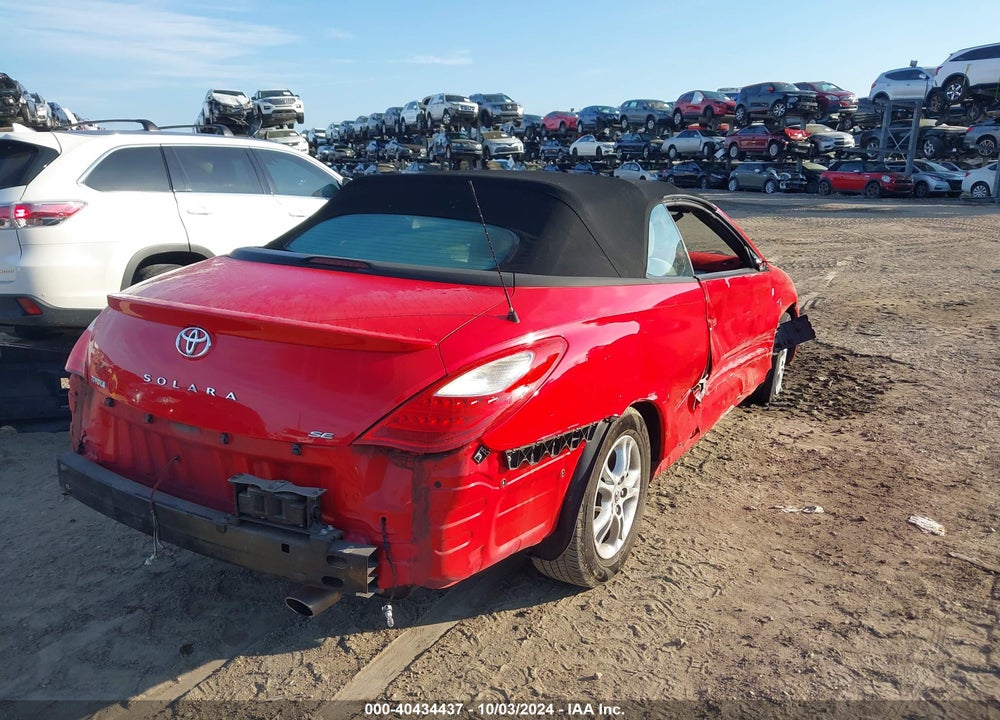 2008 TOYOTA CAMRY SOLARA SE VIN: 4T1FA38P78U146048