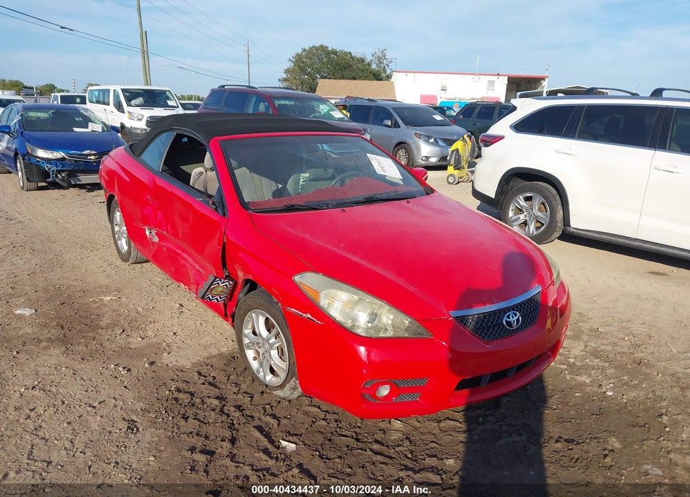 2008 TOYOTA CAMRY SOLARA SE VIN: 4T1FA38P78U146048
