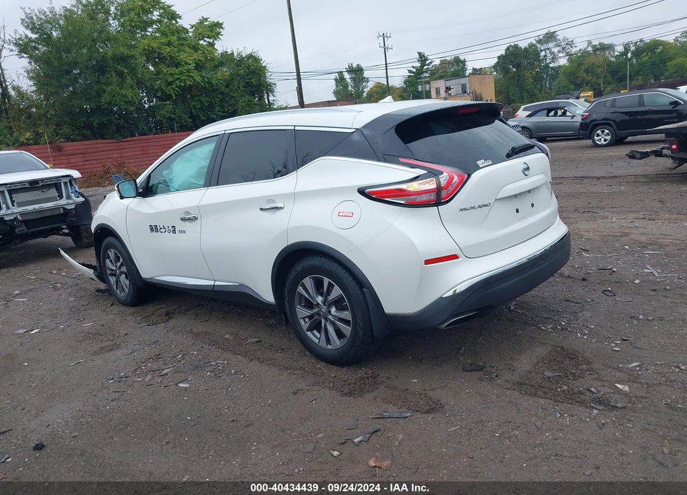2016 NISSAN MURANO SL VIN: 5N1AZ2MH1GN130822