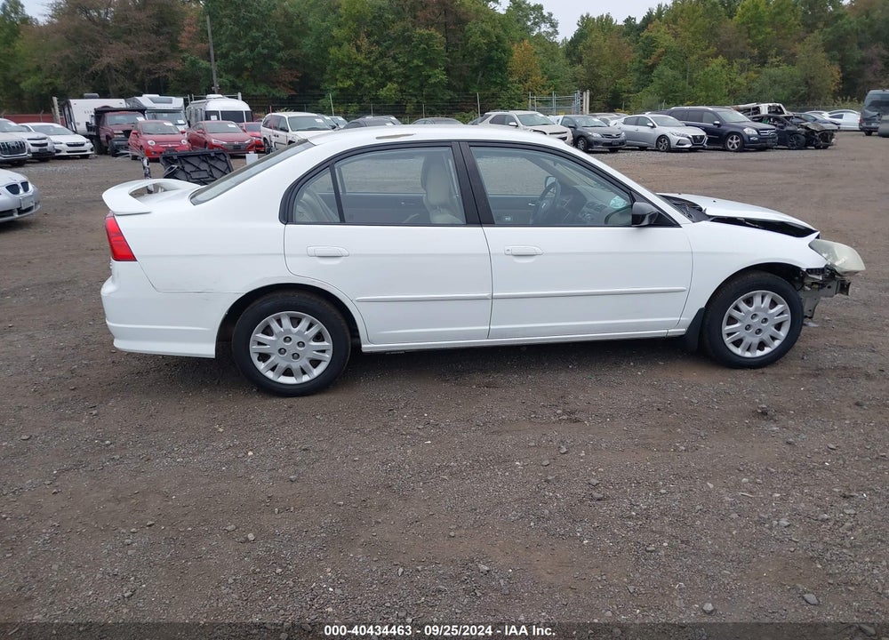 2005 HONDA CIVIC LX VIN: 2HGES16535H610942
