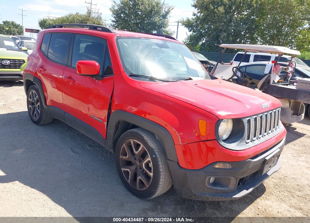 2015 JEEP RENEGADE LATITUDE VIN: ZACCJABT7FPC26322