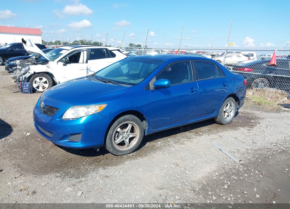 2009 TOYOTA COROLLA XLE VIN: 1NXBU40E49Z018731