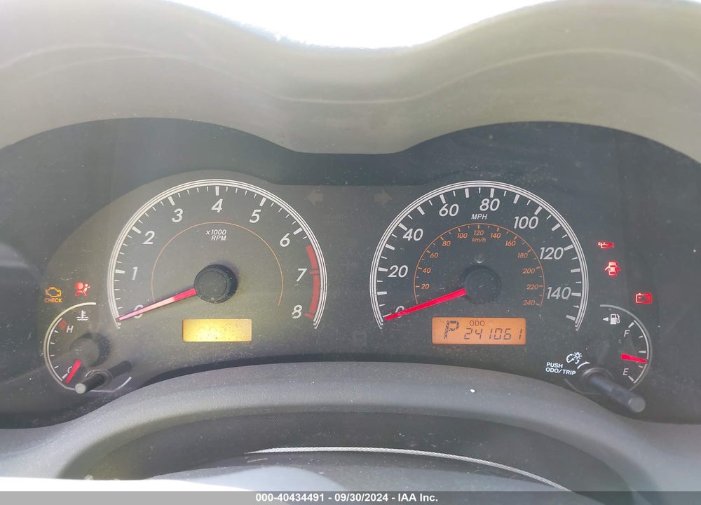 2009 TOYOTA COROLLA XLE VIN: 1NXBU40E49Z018731