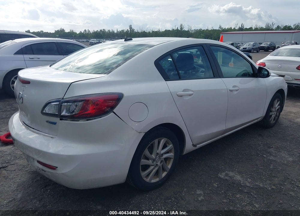 2012 MAZDA 3 I GRAND TOURING VIN: JM1BL1W80C1580108