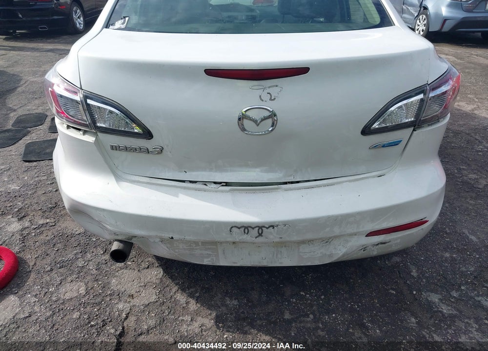 2012 MAZDA 3 I GRAND TOURING VIN: JM1BL1W80C1580108