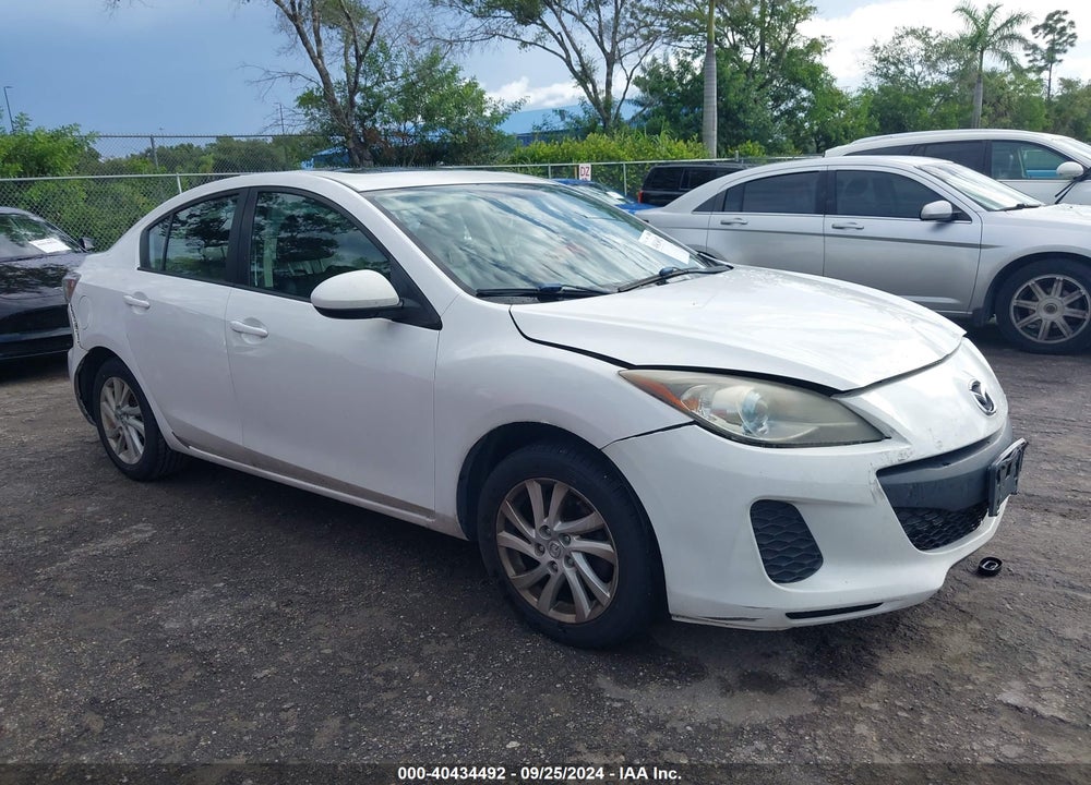 2012 MAZDA 3 I GRAND TOURING VIN: JM1BL1W80C1580108