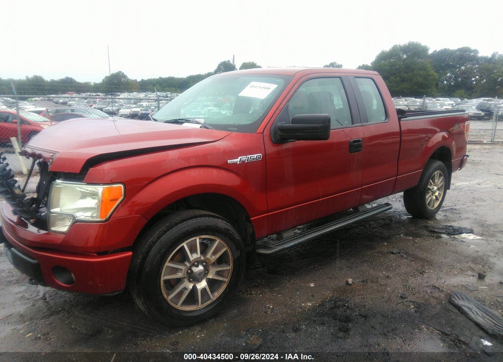 2014 FORD F-150 STX VIN: 1FTFX1EF5EKF85744