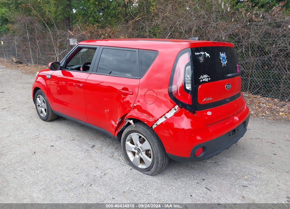 2019 KIA SOUL VIN: KNDJN2A27K7658412