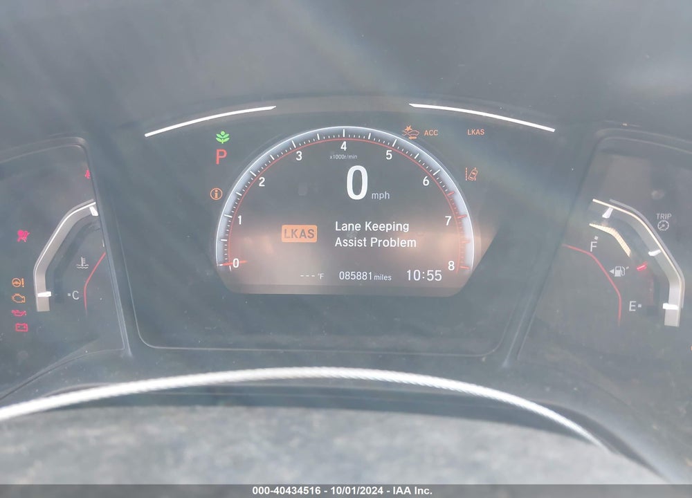 2019 HONDA CIVIC SPORT VIN: SHHFK7H40KU414418