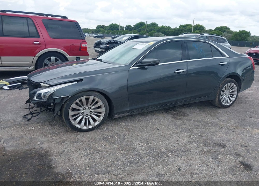 2017 CADILLAC CTS LUXURY VIN: 1G6AX5SX5H0185541