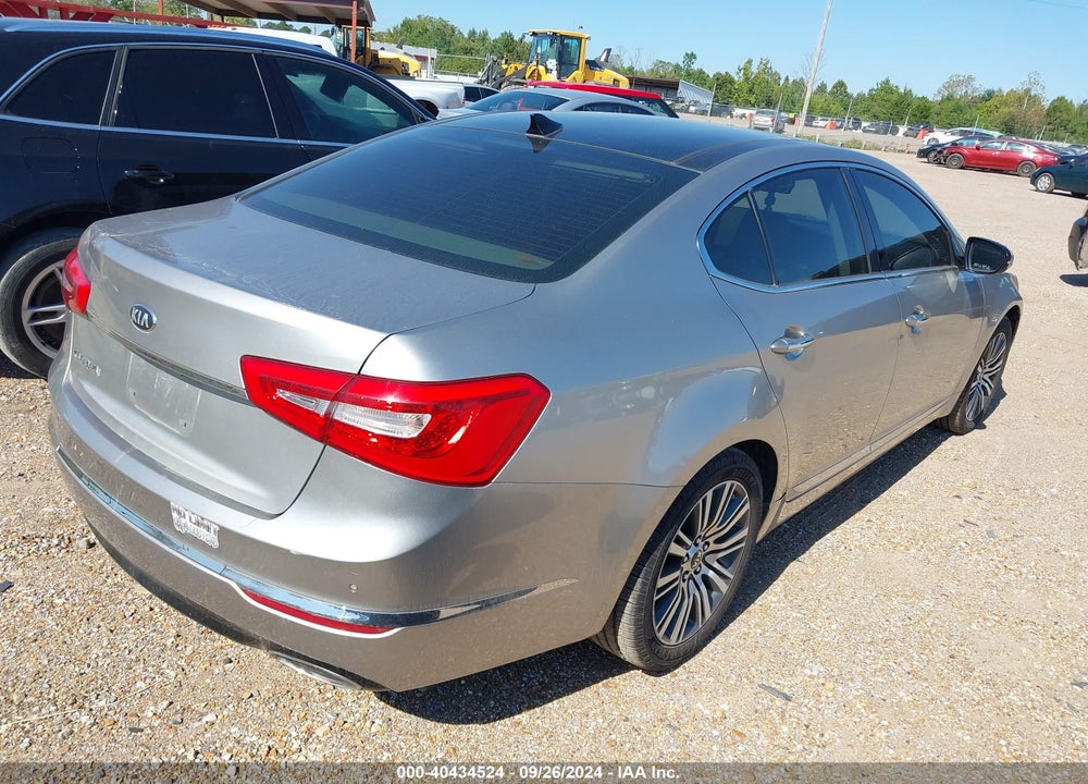 2014 KIA CADENZA PREMIUM VIN: KNALN4D7XE5163002