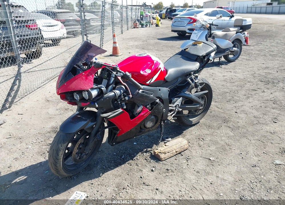 2004 YAMAHA YZFR6 L VIN: JYARJ06Y24A003107