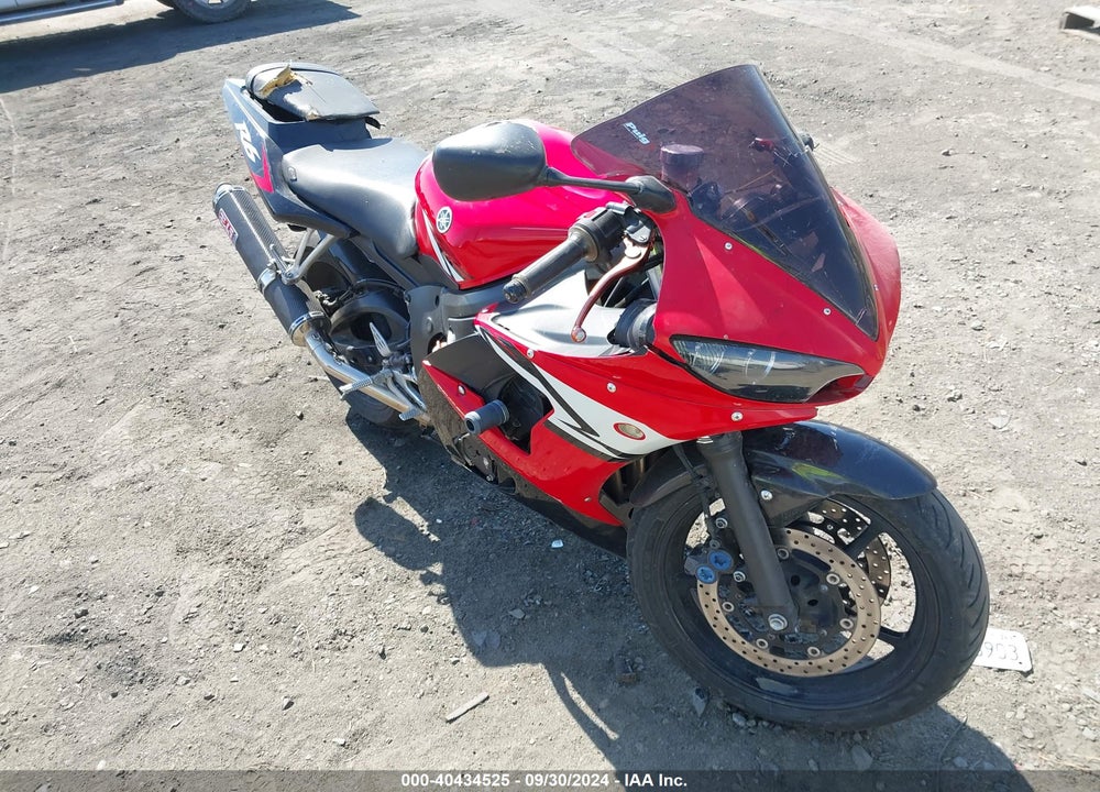 2004 YAMAHA YZFR6 L VIN: JYARJ06Y24A003107