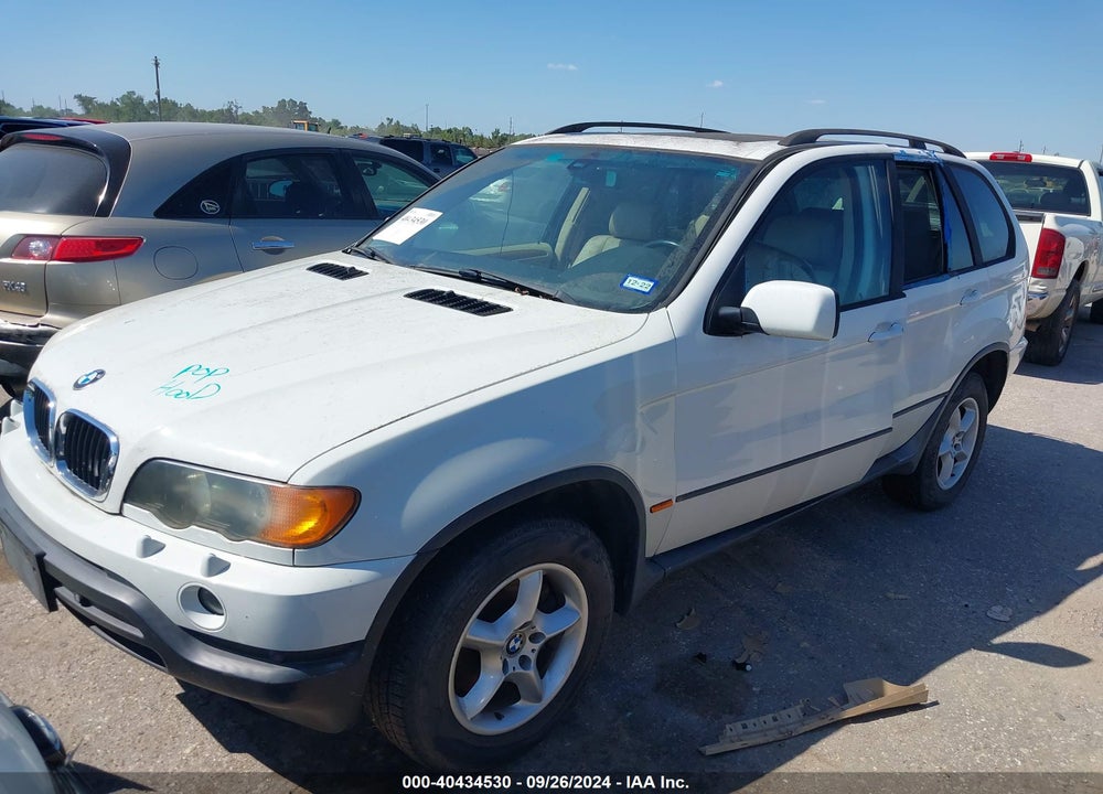 2002 BMW X5 3.0I VIN: 5UXFA53592LV72261