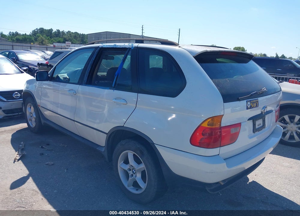 2002 BMW X5 3.0I VIN: 5UXFA53592LV72261