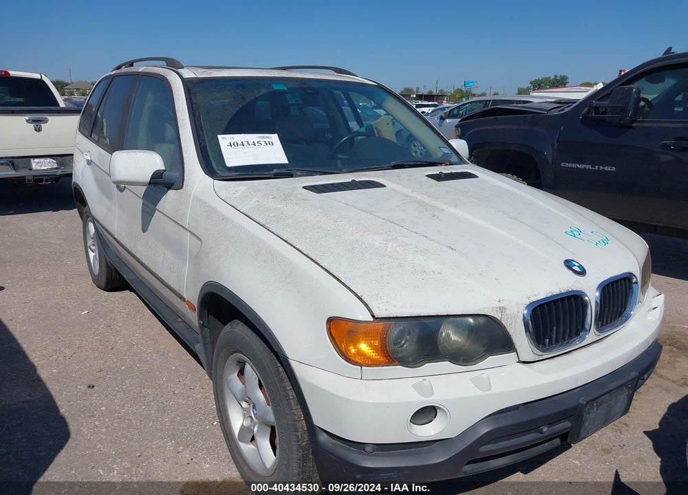 2002 BMW X5 3.0I VIN: 5UXFA53592LV72261