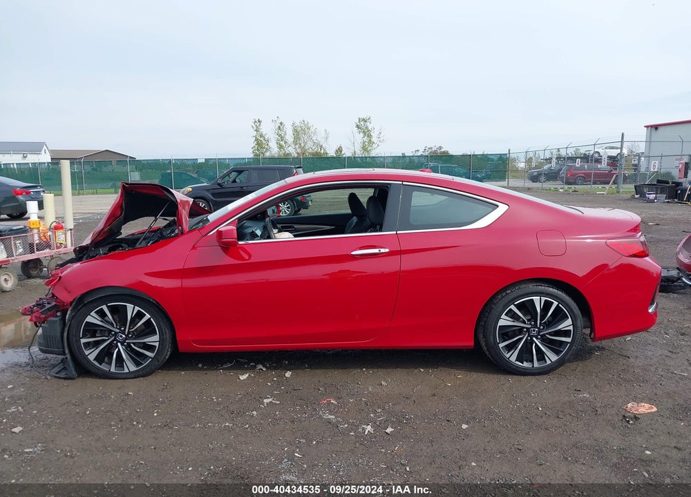2017 HONDA ACCORD EX-L V6 VIN: 1HGCT2B88HA007367