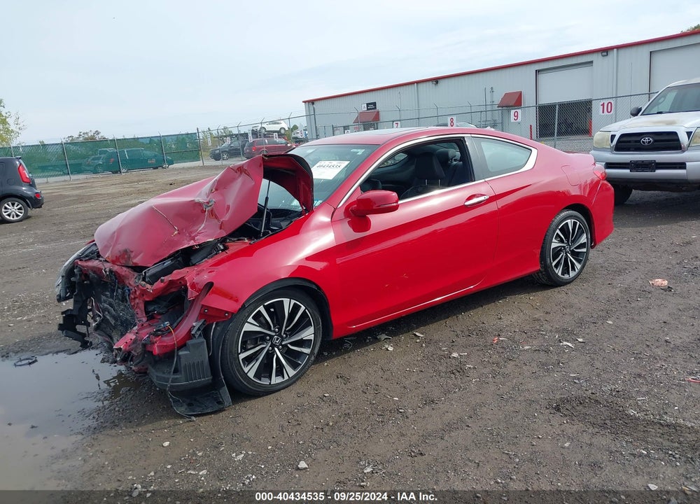 2017 HONDA ACCORD EX-L V6 VIN: 1HGCT2B88HA007367
