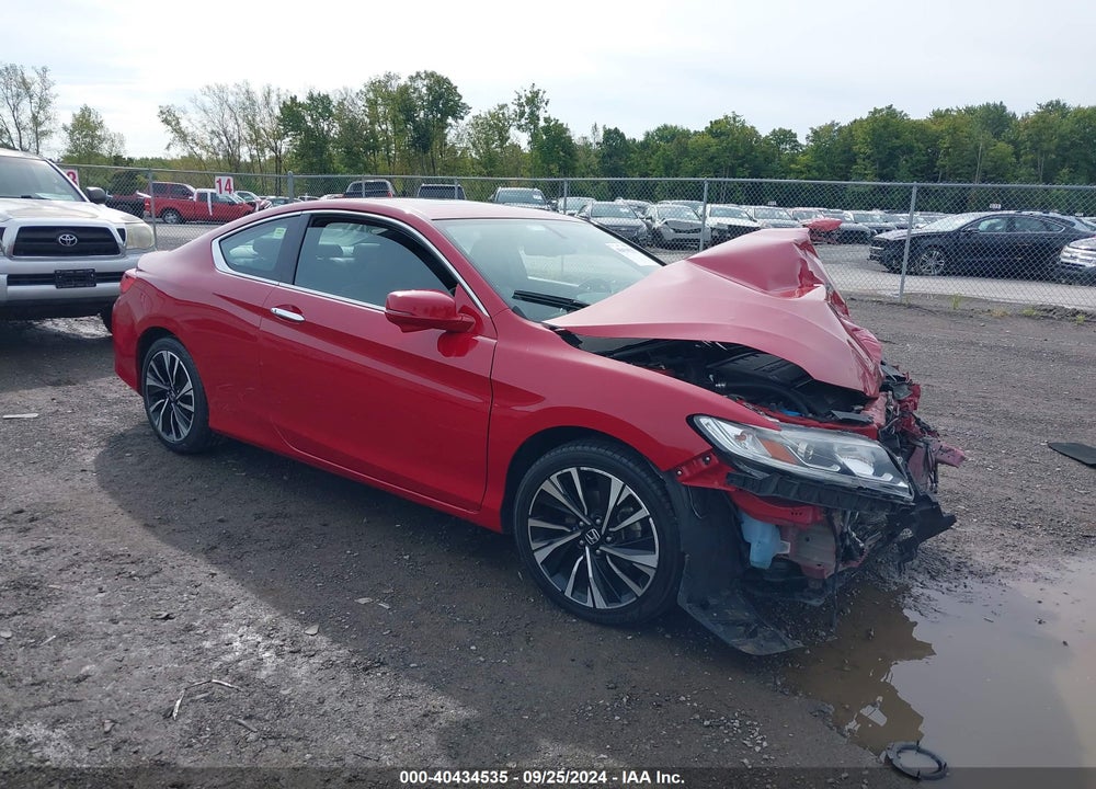 2017 HONDA ACCORD EX-L V6 VIN: 1HGCT2B88HA007367