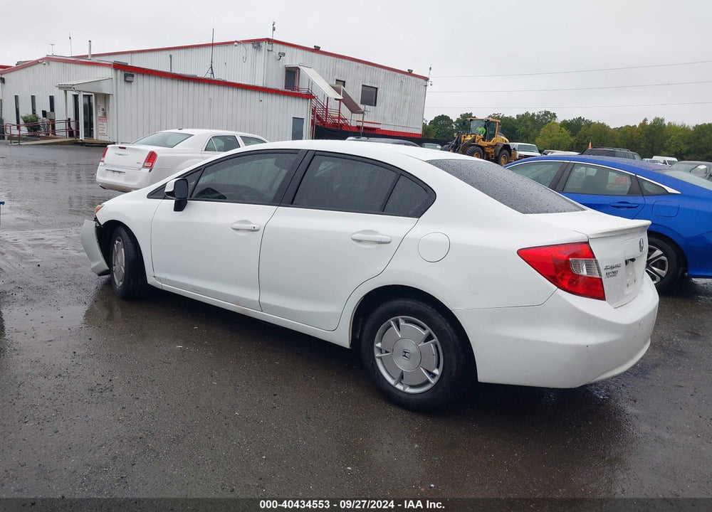 2012 HONDA CIVIC HF VIN: 2HGFB2F61CH322854
