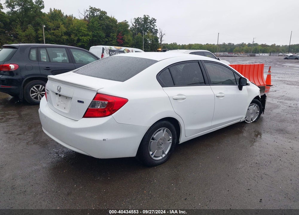2012 HONDA CIVIC HF VIN: 2HGFB2F61CH322854