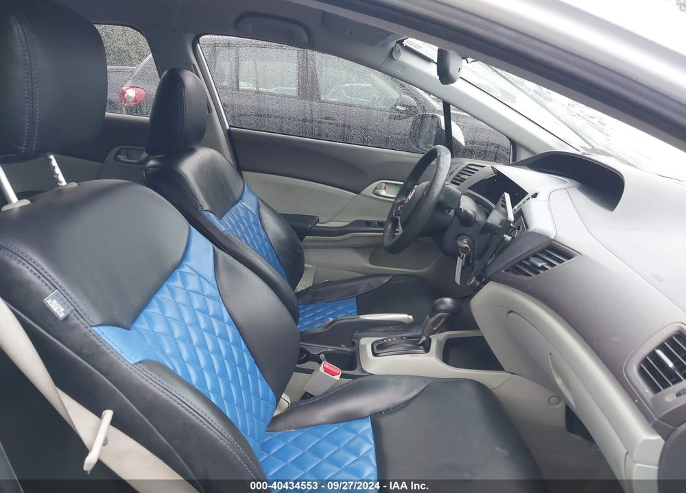 2012 HONDA CIVIC HF VIN: 2HGFB2F61CH322854