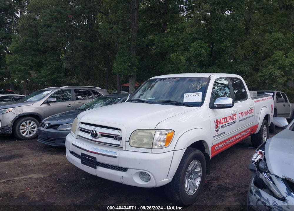 2006 TOYOTA TUNDRA SR5 V8 VIN: 5TBET341X6S498336