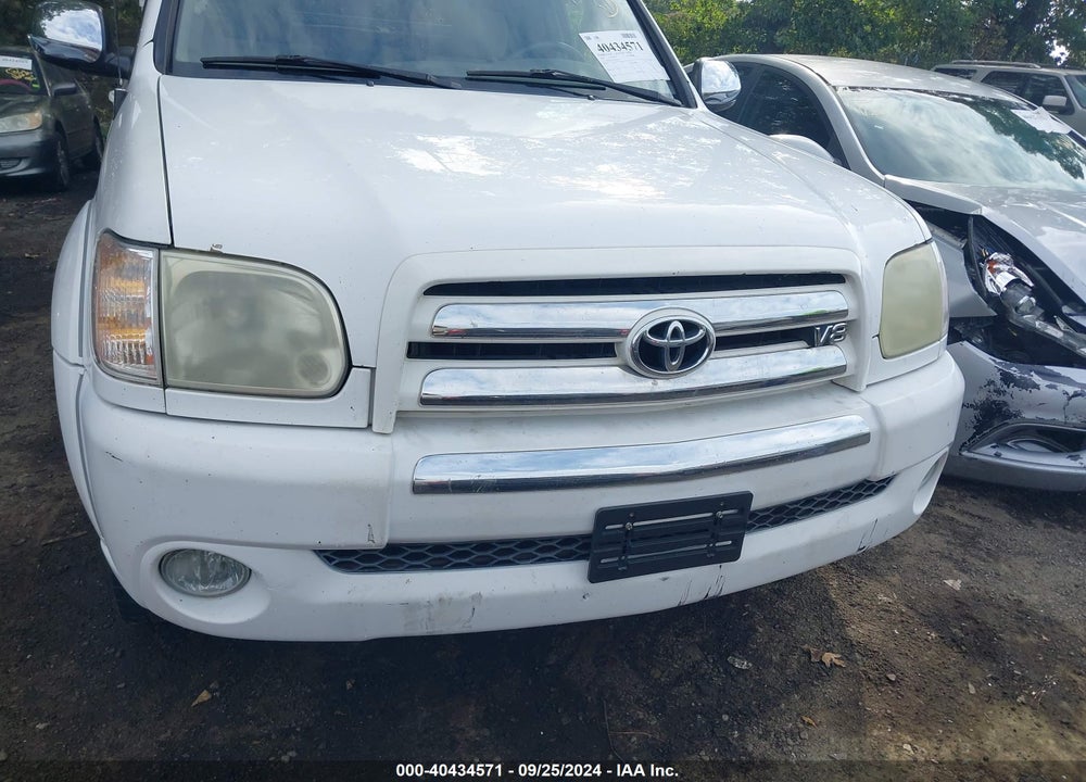 2006 TOYOTA TUNDRA SR5 V8 VIN: 5TBET341X6S498336