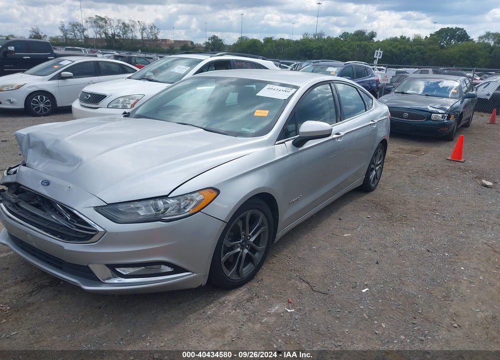 2017 FORD FUSION HYBRID SE VIN: 3FA6P0LUXHR300490
