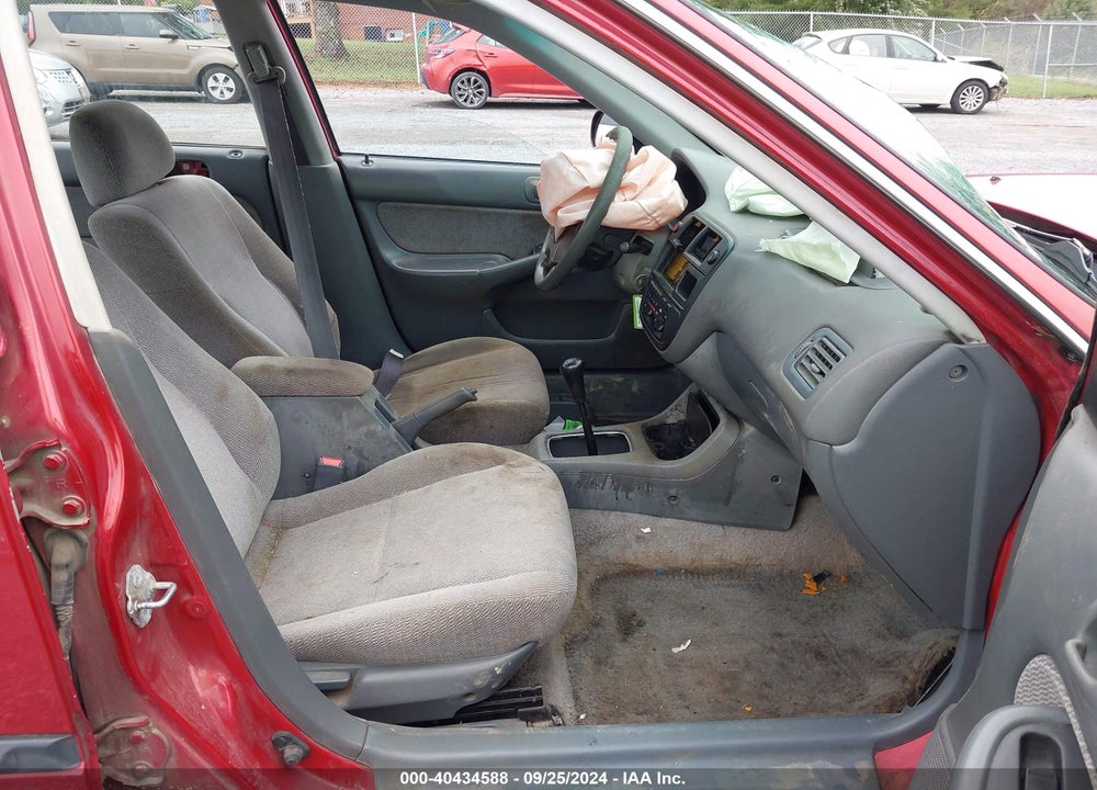 1997 HONDA CIVIC LX VIN: 1HGEJ6573VL025350