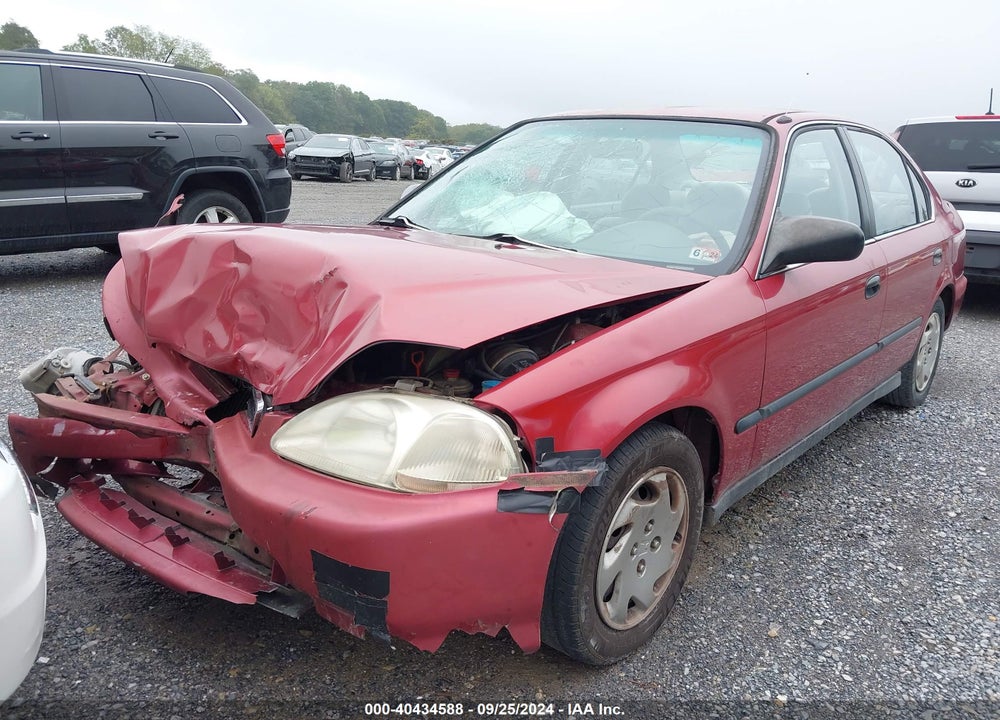 1997 HONDA CIVIC LX VIN: 1HGEJ6573VL025350