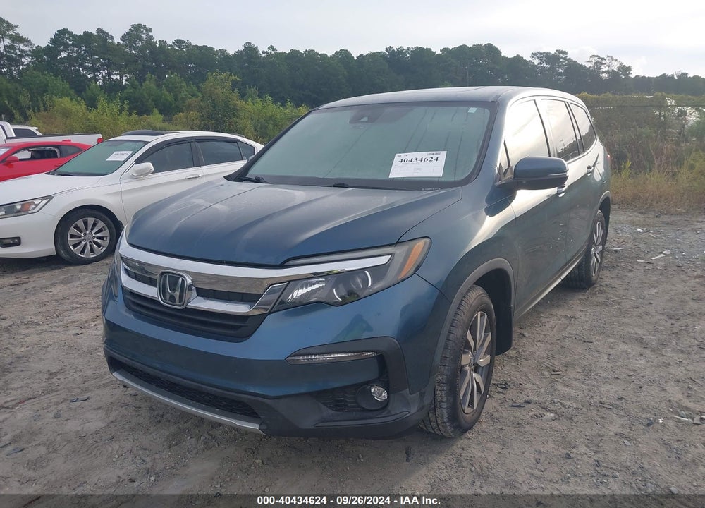 2019 HONDA PILOT EX-L VIN: 5FNYF5H58KB005501
