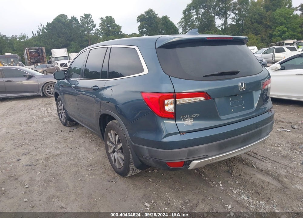 2019 HONDA PILOT EX-L VIN: 5FNYF5H58KB005501