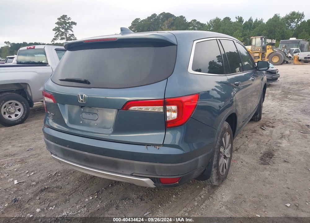 2019 HONDA PILOT EX-L VIN: 5FNYF5H58KB005501