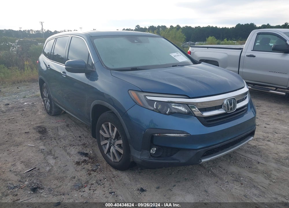 2019 HONDA PILOT EX-L VIN: 5FNYF5H58KB005501