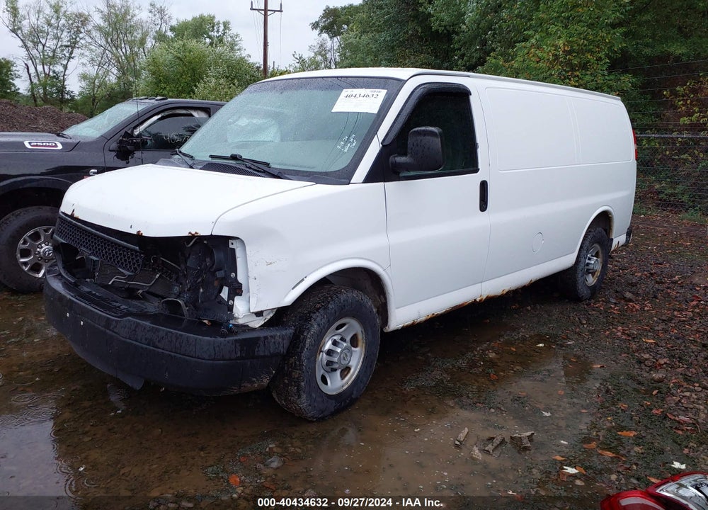 2012 CHEVROLET EXPRESS 2500 WORK VAN VIN: 1GCWGFFA4C1115336