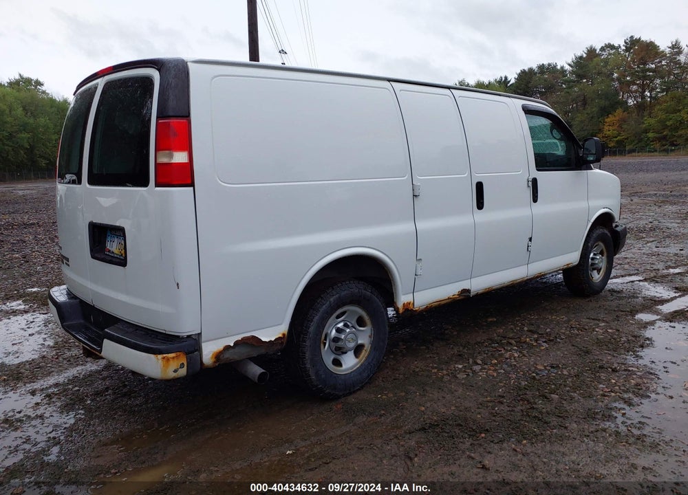 2012 CHEVROLET EXPRESS 2500 WORK VAN VIN: 1GCWGFFA4C1115336
