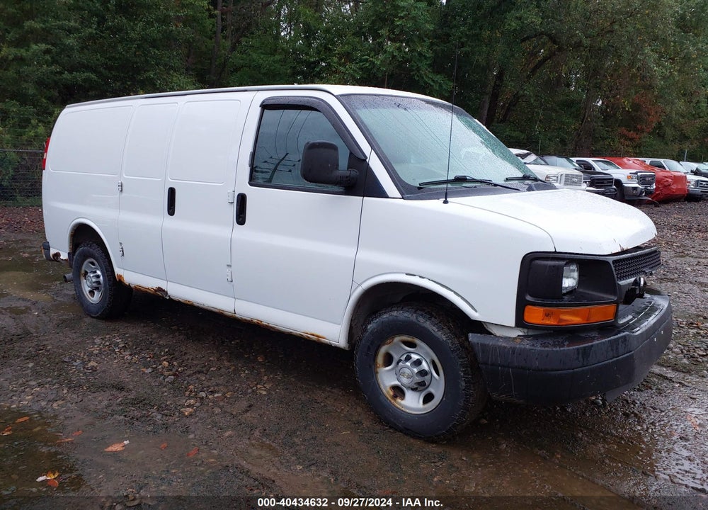 2012 CHEVROLET EXPRESS 2500 WORK VAN VIN: 1GCWGFFA4C1115336