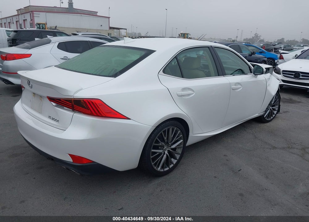 2017 LEXUS IS 200T VIN: JTHBA1D28H5057292